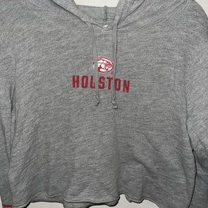 Women’s Houston cougar top by pink size medium